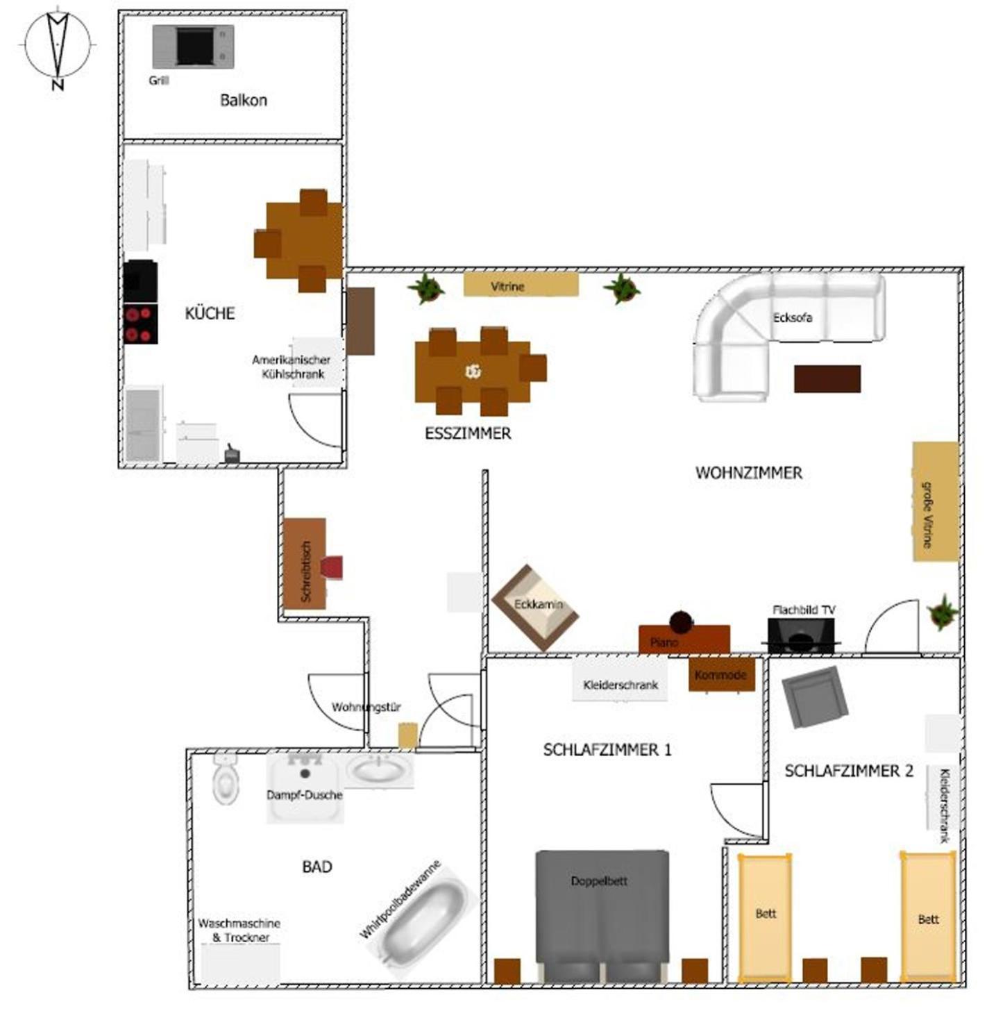 Komfort Ferienwohnung Biene Saarbruecken Luaran gambar